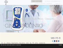 Tablet Screenshot of fisiocentro.org